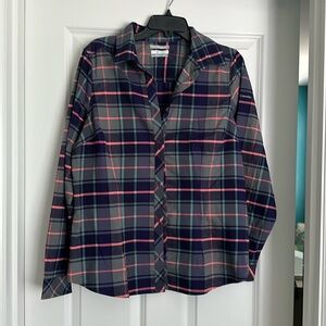 Columbia Omni-wick flannel shirt. Size large.